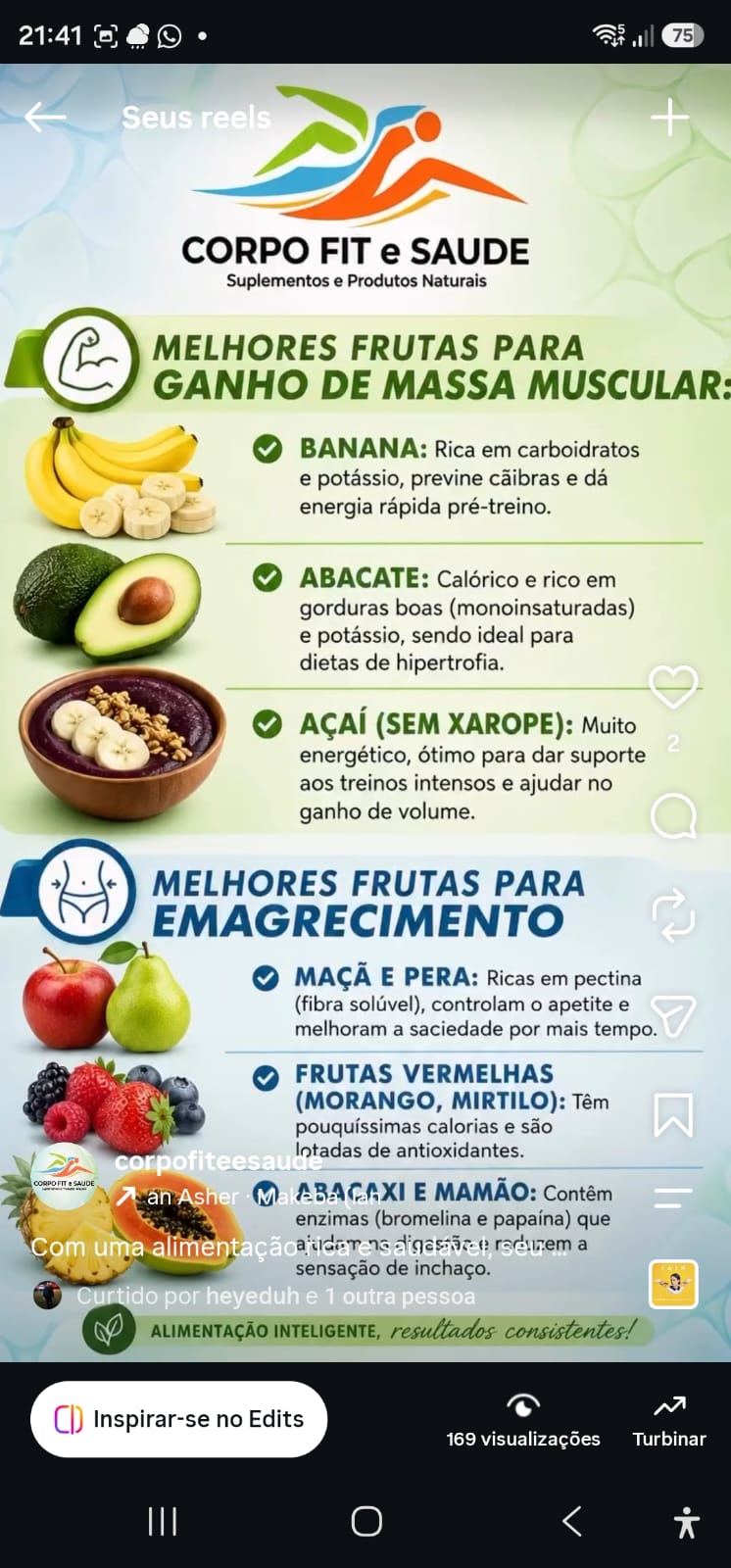 Publicação real de Instagram criada para cliente